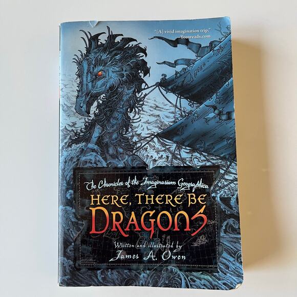 Here, There Be Dragons Book -  By: James A. Owen - Picture 1 of 5
